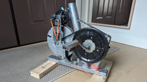 Momentum powered copper cooler