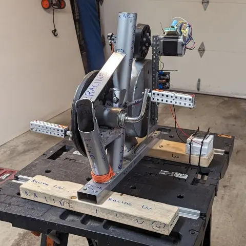 Momentum powered copper cooler